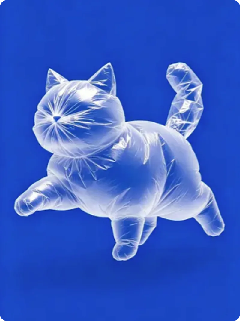 透明猫咪